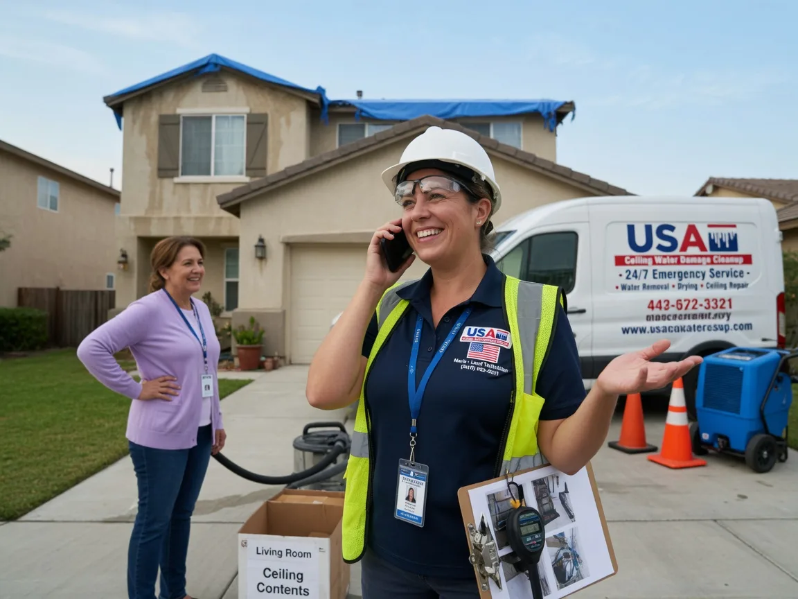 Ceiling Water Damage Restoration Gilliam, LA FAQs